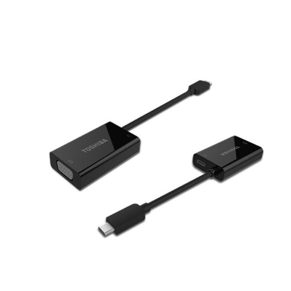 Toshiba USB-C To VGA Adapter With Power Delivery