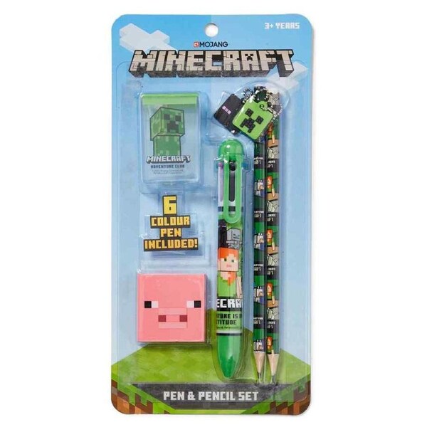 Minecraft Pen and Pencil Set