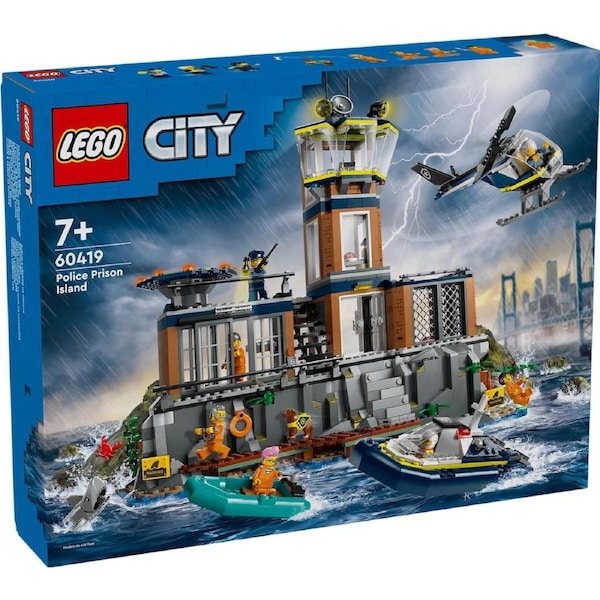 Lego City - Police Prison Island
