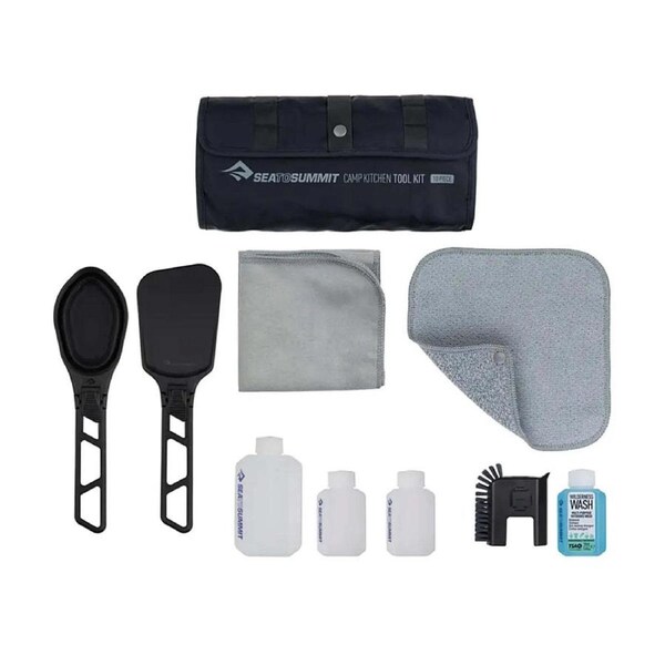 Sea To Summit Camp Kitchen Tool Kit with Soap (10 Piece Set)