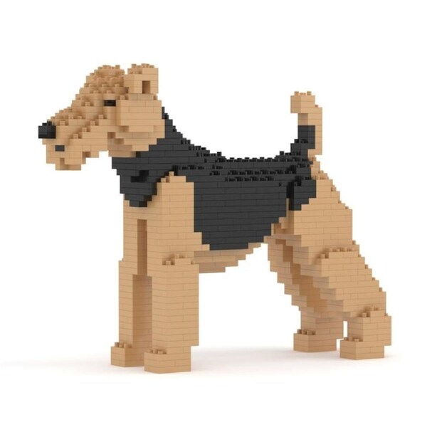 Jekca Animals - Dog - Airedale Terrier 20cm