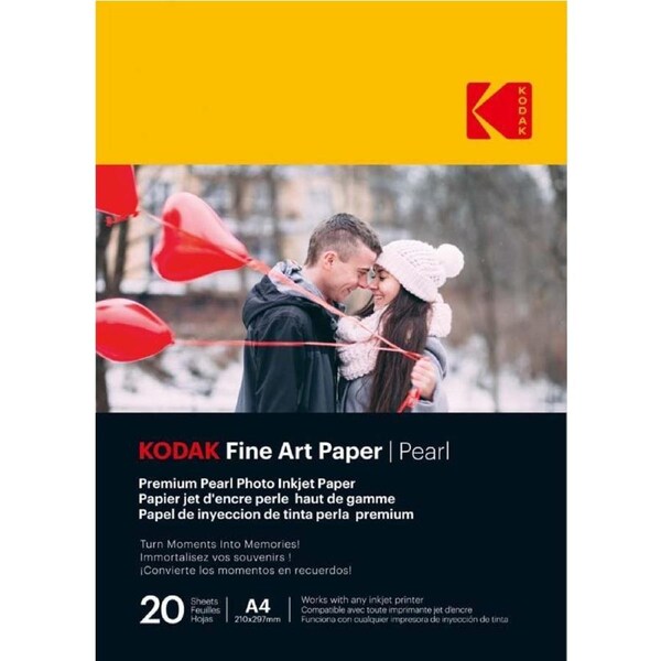 Kodak Fine Art Premium Pearl Paper 240gsm A4 20 Sheets