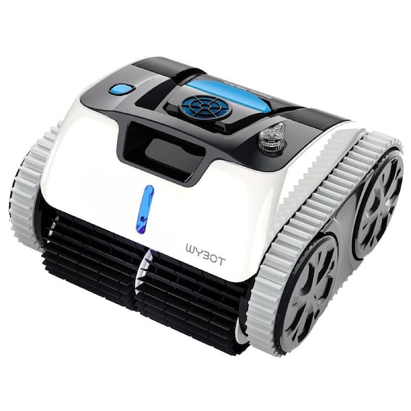 WYBOT Osprey 700 Pro Cordless Robotic Pool Cleaner, Automatic Wall Climbing Vacuum with Strong Suction, Intelligent Path Planning, 90 Min Runtime, Quick Charge, Ideal for Above/In-ground Pools