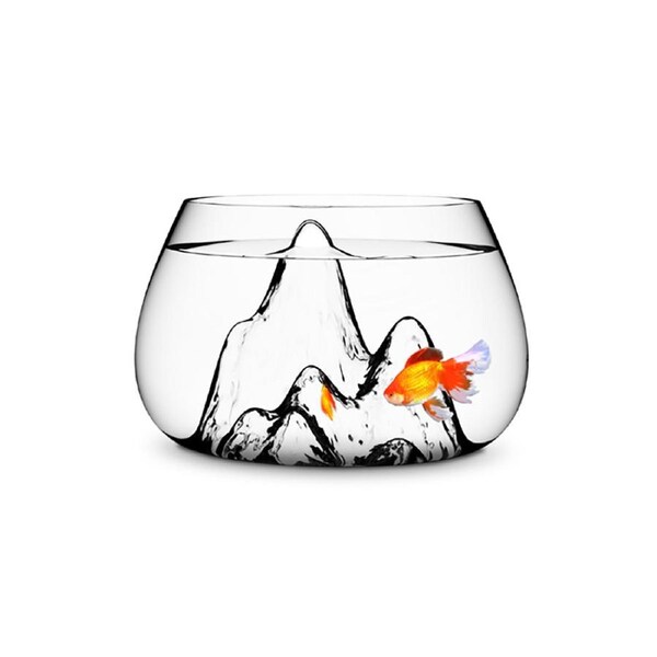 25CM Fishscape Fish Glass Bowl