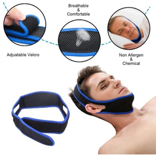 Anti Snore Strap Jaw Device To Stop Snoring Better Sleep Solution Chin Support