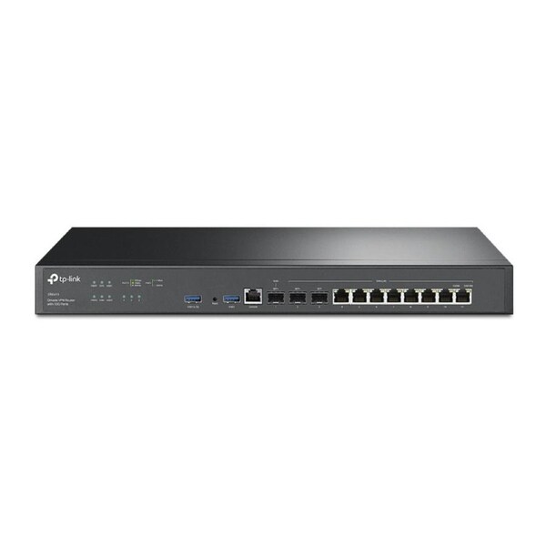 TP-Link ER8411 Omada VPN Router with 10G Ports, Integrated into Omada SDN