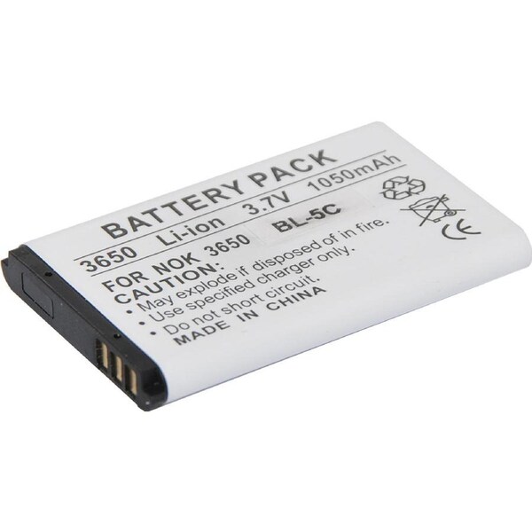 S4712 Lithium-Ion 3.7V Rechargeable BL-5C 1050mAh Battery