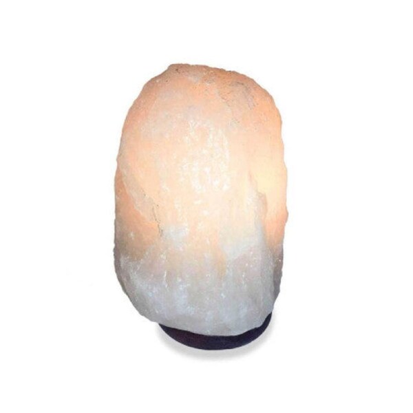 12V 12W 2-3Kg Himalayan White Salt Lamp Crystal Rock Natural Shape Unique Lamps