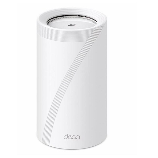 TP-Link Deco BE85(1-pack) BE22000 Tri-Band Whole Home Mesh Wi-Fi 7 System (WIFI7), 1376 Mbps at 2.4 GHz + 8640 Mbps at 5 GHz + 11520 Mbps at 6 GHz