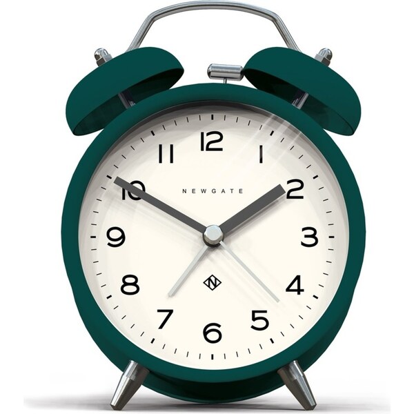 Newgate Charlie Bell Echo Alarm Clock Green