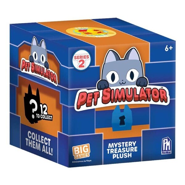Pet Simulator X Treasure Mystery Series 2 Plush Blind Box