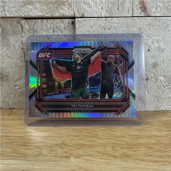 2023 Panini Prizm UFC - TAI TUIVASA SILVER HYPER #13