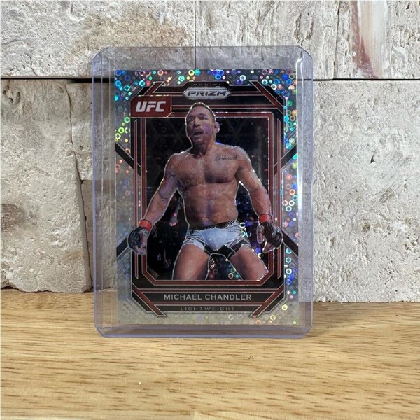 2023 Panini Prizm UFC MICHAEL CHANDLER SILVER DISCO #182