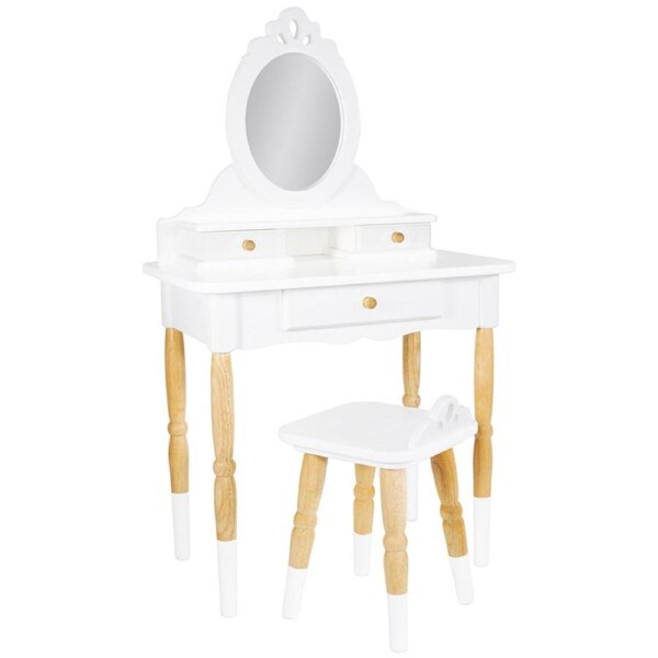 Le Toy Van Honeybake Vanity Table w/ Chair Wood Toy Dresser Set Kids/Children 3+