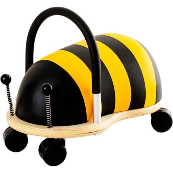 Wheely Bug 38cm Small Bee Wooden Ride On Kids/Children Play Toy 12m+ Yellow/BLK