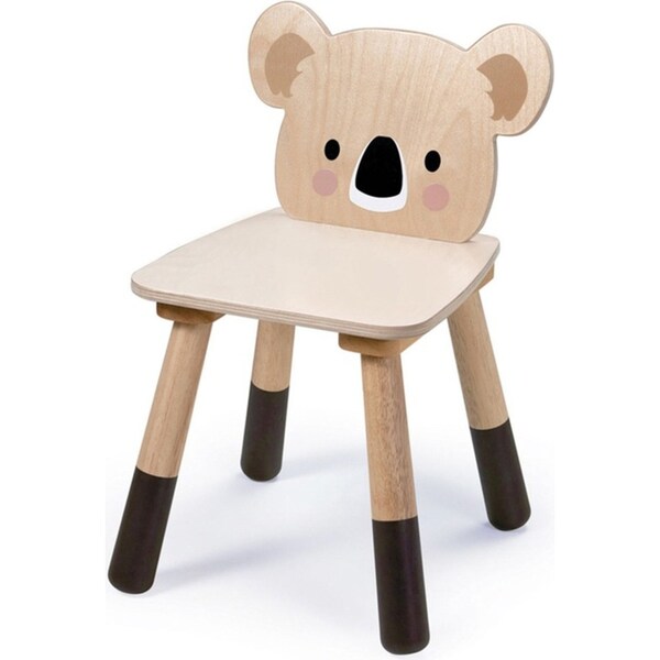 Tender Leaf Toys 47cm Forest Koala Wooden Chair Kids/Children Furniture 3y+
