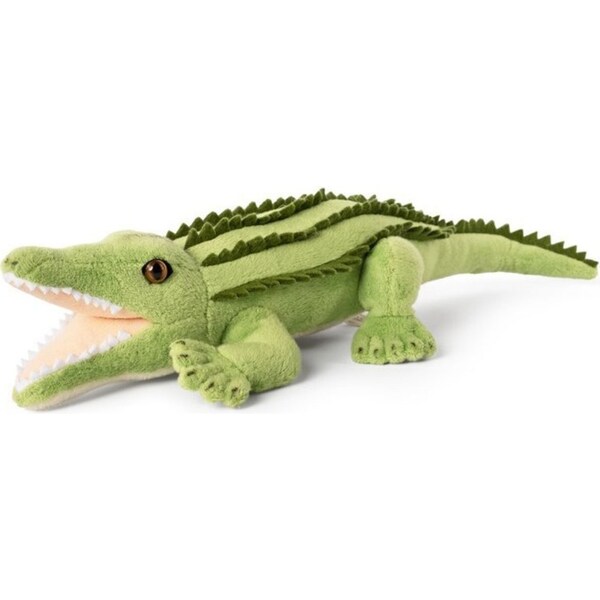 Living Nature 32cm Crocodile Small Stuffed Animal Plush Kids/Children Toy Green