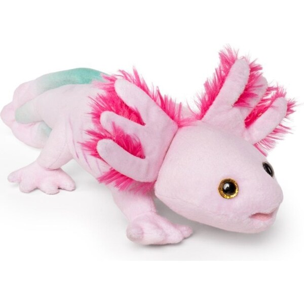 Living Nature 32cm Axolotl Stuffed Animal Plush Kids/Children Soft Toy Pink
