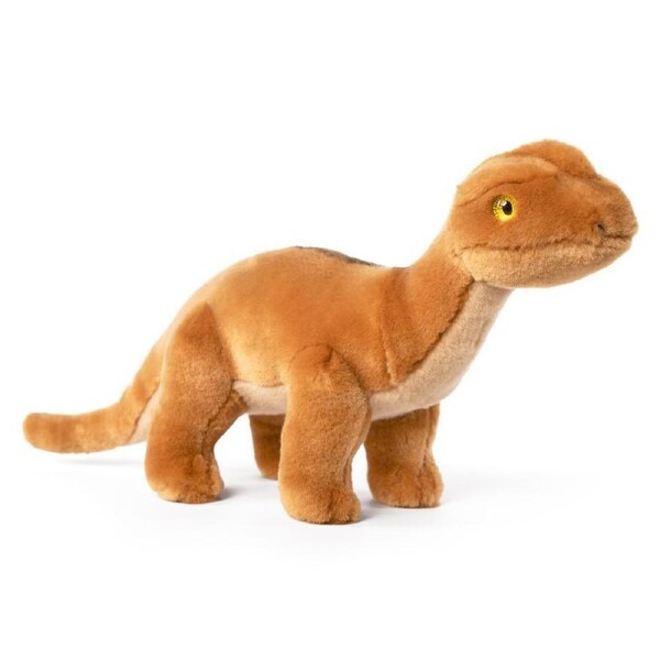Living Nature 35cm Diplodocus Stuffed Animal Plush Kids/Children Soft Toy Orange