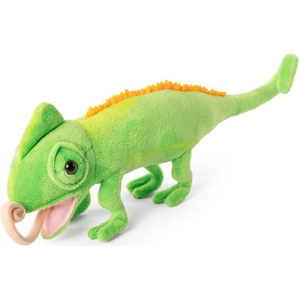 Living Nature 35cm Chameleon Stuffed Animal Plush Kids/Children Soft Toy Green