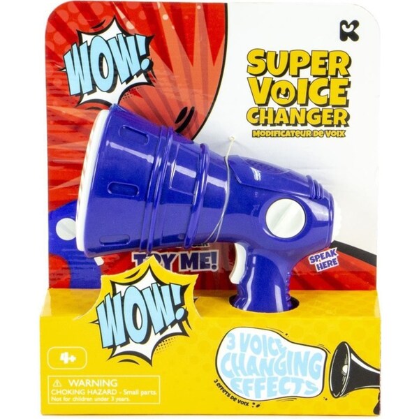 Keycraft 23cm Mega Voice Changer Kids/Children Fun Interactive Toy Blue 4y+