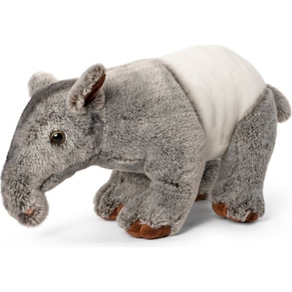 Living Nature 33cm Tapir Kids/Children Animal Fun Play Plush Stuffed Toy Grey