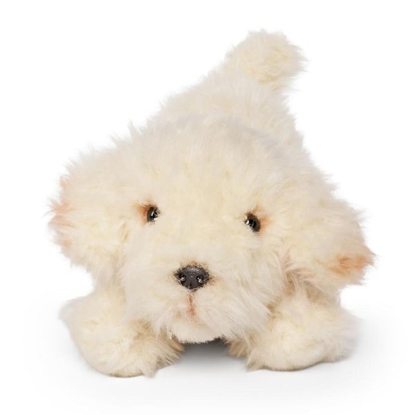Living Nature 24.5cm Labradoodle Playful Pup Kids Stuffed Animal Soft Toy White