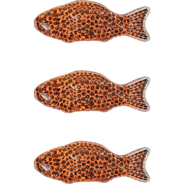 3x Pocket Money Fun 18cm Beads Alive Fish Kids/Children Sensory Toy Assorted 3y+