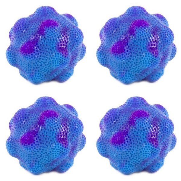 4x Pocket Money Fun 6.5cm High Bounce Boogie Ball Outdoor Kids Play Toy 3y+ Asst