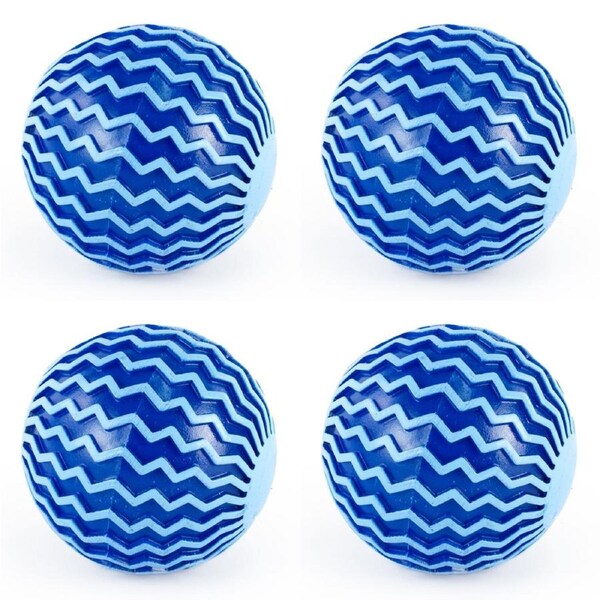4x Pocket Money Fun 6.5cm Electric Bouncy Balls Kids Interactive Sensory Toy