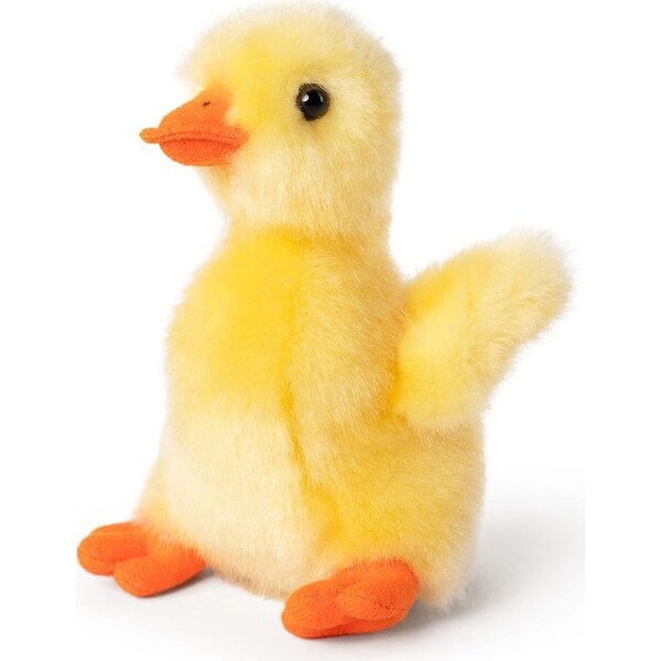 Living Nature 15cm Duckling Stuffed Animal Plush Kids/Children Soft Toy Yellow