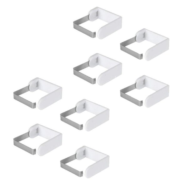 2x 4pce Tablecloth Clamps 4x5cm