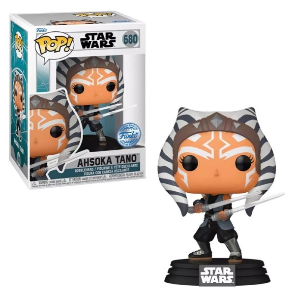 Star Wars Ahsoka TV Ahsoka Tano with Dual Lightsabers Funko POP! Vinyl