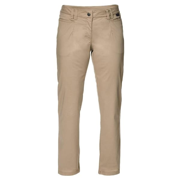 Jack Wolfskin Womens Liberty Pants Trousers Camping Hiking Outdoors Casual Sand Dune / 42(14)