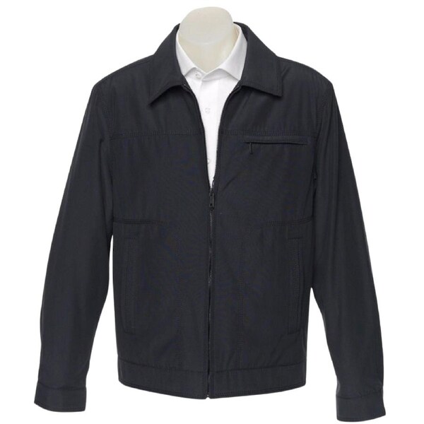 Daniel Hechter Mens Sam Jacket Coat Full Zip Lined Blazer Warm Winter Casual Black / S