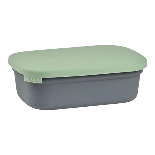Beaba Ceramic Lunch Box - Mineral / Sage Green