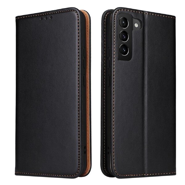 For Samsung Galaxy S24 Case Leather Flip Wallet Folio Cover Black