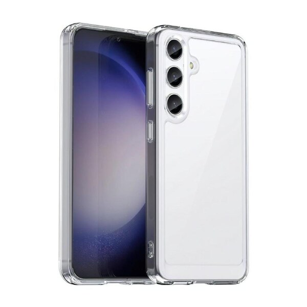For Samsung Galaxy S24 Case, Scratch-Resistant Back Cover, Clear