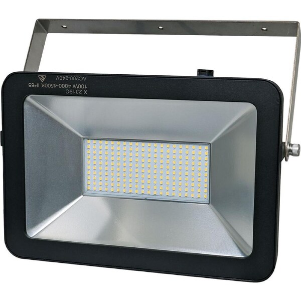 Genlamp 100W 240V AC IP65 Natural White LED Floodlight