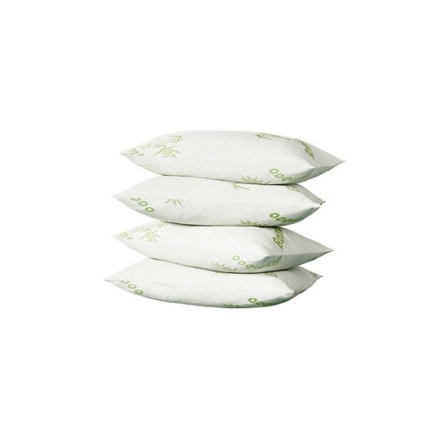 Bedding 4 Pack Bamboo Pillow Family Hotel
