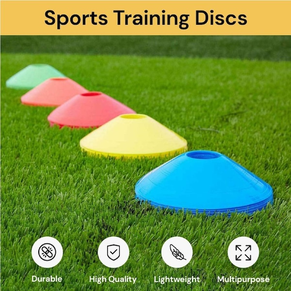 50Pcs Sports Training Discs
