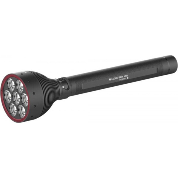 Led Lenser X21R Rechargeable 5000 Lumen LED Torch Flashlight W/ Hard Case