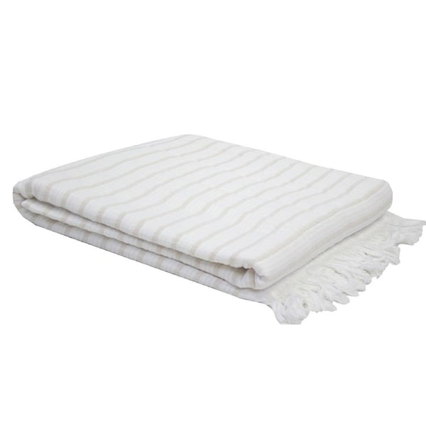 Bambury Decorative Ultra Soft Haven Throw Shell 130 x 200cm Cotton Woven