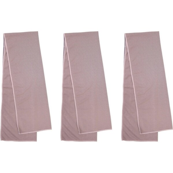 3x Bambury Gym Workout Recovery Snap Cold Cooling Towel Pink