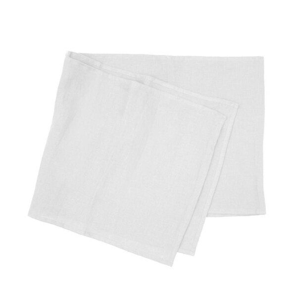 Bambury Tableware/Dinnerware Linen Table Runner 35x180cm Ivory Home Decor