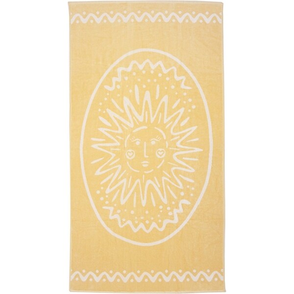 Bambury Ultra soft Durable Eos Beach Towel Cotton Woven 90 x 170cm