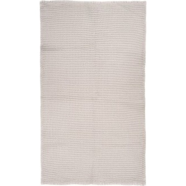 Bambury Home Living soft Waffle Hand Towel 40x70cm Pebble Cotton Woven 40 x 70cm