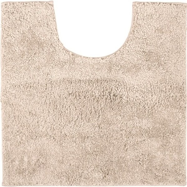 Bambury Ultra soft Microplush Contour Mat 50 x 50cm Buff Woven Raised Pile