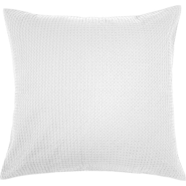 Bambury Home Living Decor Melville European Pillowcase White 65 x 65cm