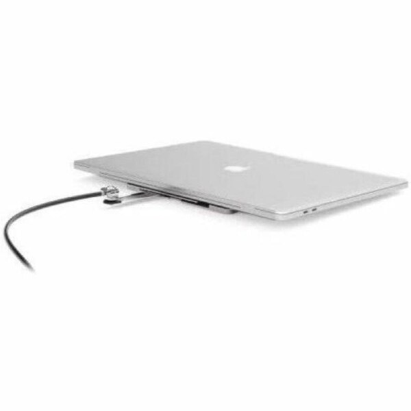 Blade Universal Lock Slot Adapter with Keyed Cable Lock Silver - for iPad